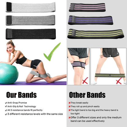 Hip Resistance Band - Fitness Elastic Ring - My Store