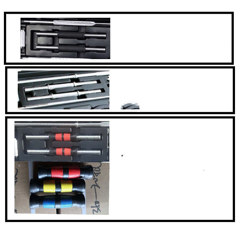 Painted Barbell & Dumbbell Household Combo Set - My Store