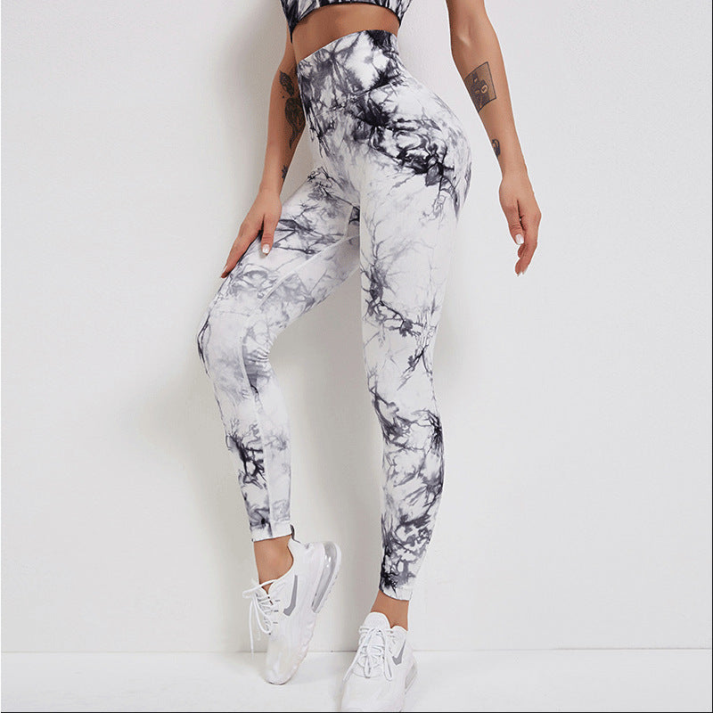 Women's Tie-Dye Yoga Fitness Suit - My Store