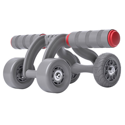 Silent Four-Wheel Abdominal Muscle Wheel - My Store