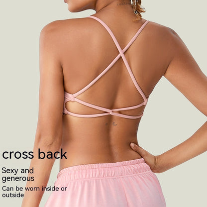 Feel Yoga Cross Back Bra - My Store