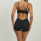 Air Yoga Set with Backless Bra and Shorts - My Store