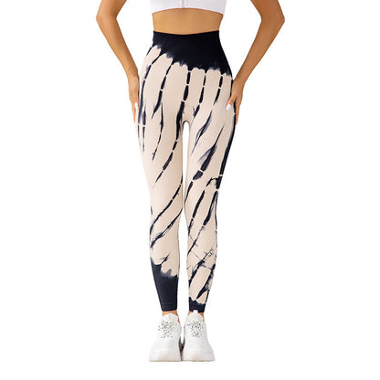 Seamless Tie-Dye Yoga & Fitness Pants - My Store